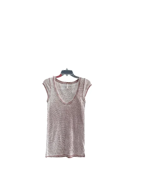 women's tops for those who want to make a fashion statementTop Short Sleeve By Free People In Purple, Size: M