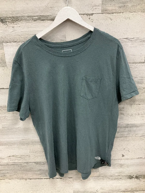 women's tops for those who love bold and vibrant colorsTop Short Sleeve By The North Face In Green, Size: 2x