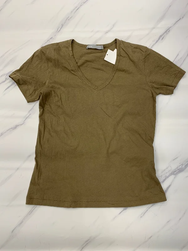 women's tops for fashion-conscious professionalsTop Short Sleeve By Vince In Green, Size: Xs