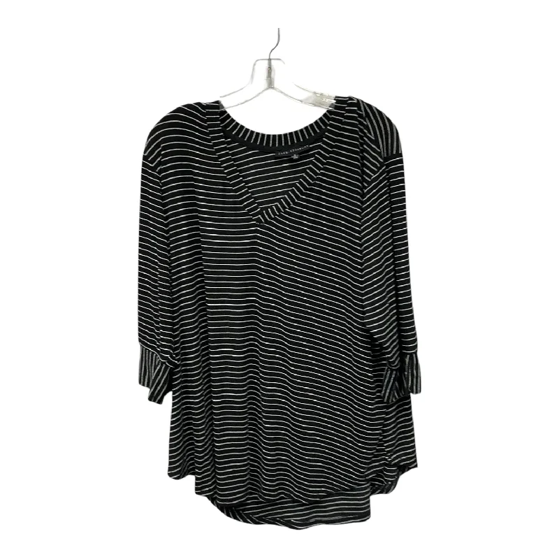 women's tops for those who want to create outfits that are both trendy and timelessTop Ss By Jane And Delancey In Black, Size:1X